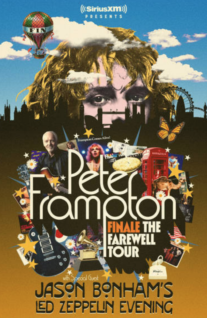 Peter Frampton Finale Farewell tour dates 2019 rock concerts