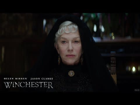 <p>A horror movie starring Helen Mirren about the most haunted house in history? Sign me up. Unfortunately, <a href="https://www.cosmopolitan.com/entertainment/tv/a27308365/supernatural-season-15-news-date-cast-spoilers/" rel="nofollow noopener" target="_blank" data-ylk="slk:Sam and Dean Winchester;elm:context_link;itc:0;sec:content-canvas" class="link ">Sam and Dean Winchester</a> have nothing to do with this particular possession.</p><p><a class="link " href="https://www.amazon.com/Winchester-Helen-Mirren/dp/B079K17PWL/?tag=syn-yahoo-20&ascsubtag=%5Bartid%7C10049.g.23781249%5Bsrc%7Cyahoo-us" rel="nofollow noopener" target="_blank" data-ylk="slk:WATCH NOW;elm:context_link;itc:0;sec:content-canvas">WATCH NOW</a><br></p><p><a href="https://www.youtube.com/watch?v=0Juc2cL26mg" rel="nofollow noopener" target="_blank" data-ylk="slk:See the original post on Youtube;elm:context_link;itc:0;sec:content-canvas" class="link ">See the original post on Youtube</a></p>