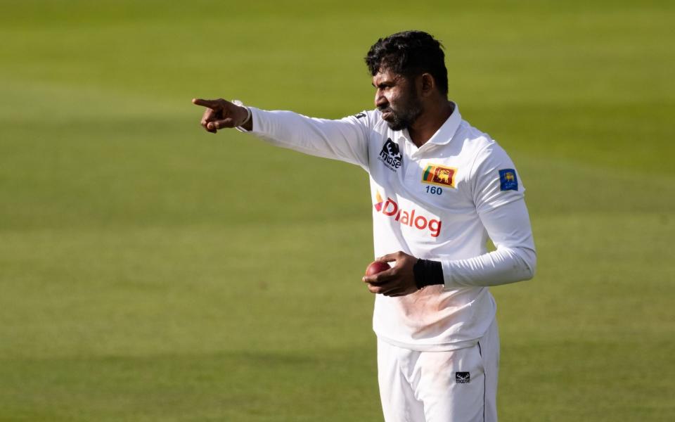 Kamindu Mendis's first two overs cost 18.