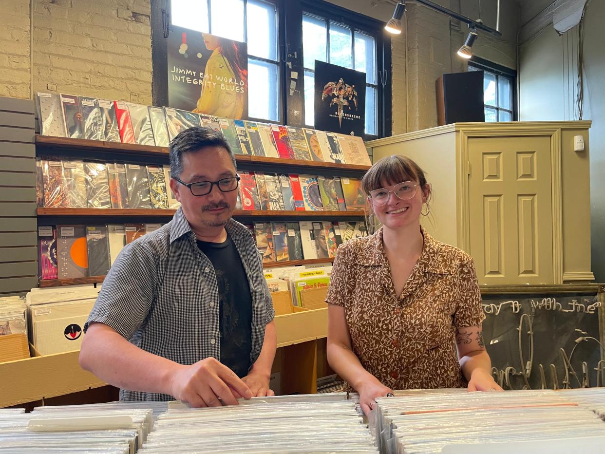 Brian Kirk and Tanner Musgrove are the owners of Lilliput Records, which will replace The Exclusive Company's Milwaukee location at 1669 Farwell Ave. on the east side.