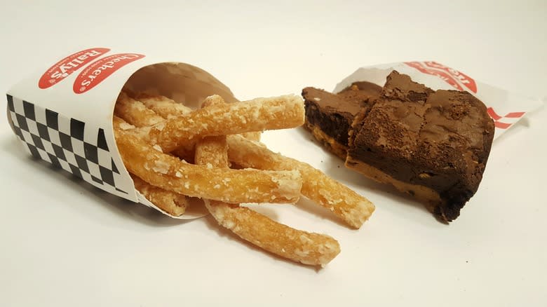 Rally's browning and funnel fries