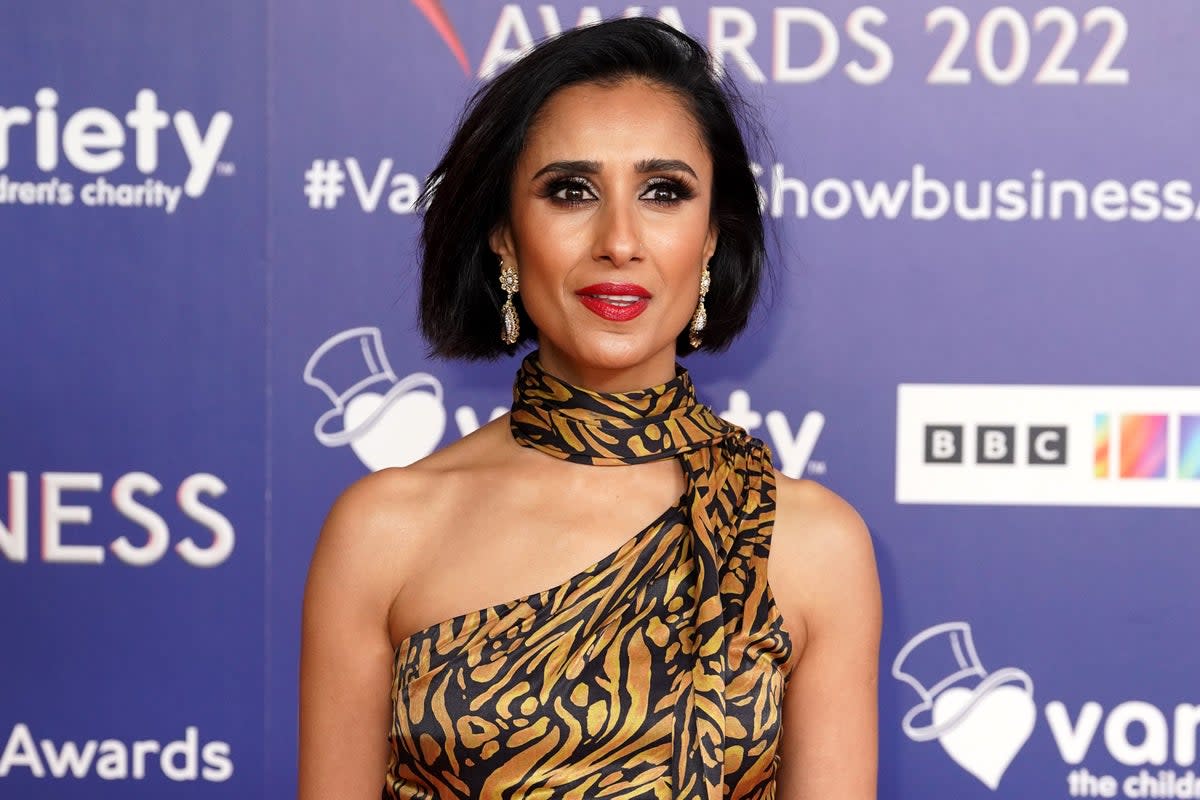 TV presenter Anita Rani will be talking to crowds in The Mall on Coronation Day (Ian West/PA) (PA Wire)