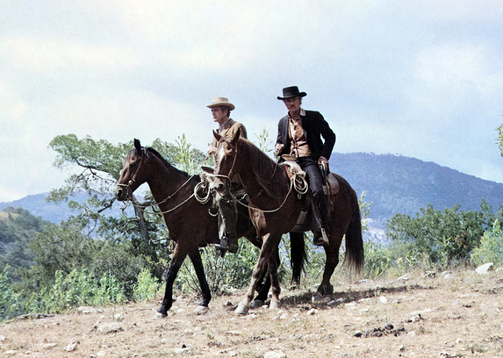 Paul Newman and Robert Redford in 'Butch Cassidy and the Sundance Kid’.