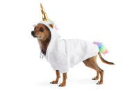 <p>This hoodie costume provides comfort and style. </p> <p><strong>Buy it!</strong> Born to Unicorn Pet Hoodie, $27.99; <a href="https://www.anrdoezrs.net/links/8029122/type/dlg/sid/PEO25HalloweenCostumesforDogsthatWillHaveTrickorTreatersHowlingwithJoykbender1271PetGal12909733202109I/https://www.petco.com/shop/en/petcostore/product/bootique-born-to-unicorn-pet-hoodie-x-large-3345899" rel="sponsored noopener" target="_blank" data-ylk="slk:Petco.com;elm:context_link;itc:0;sec:content-canvas" class="link ">Petco.com</a></p>