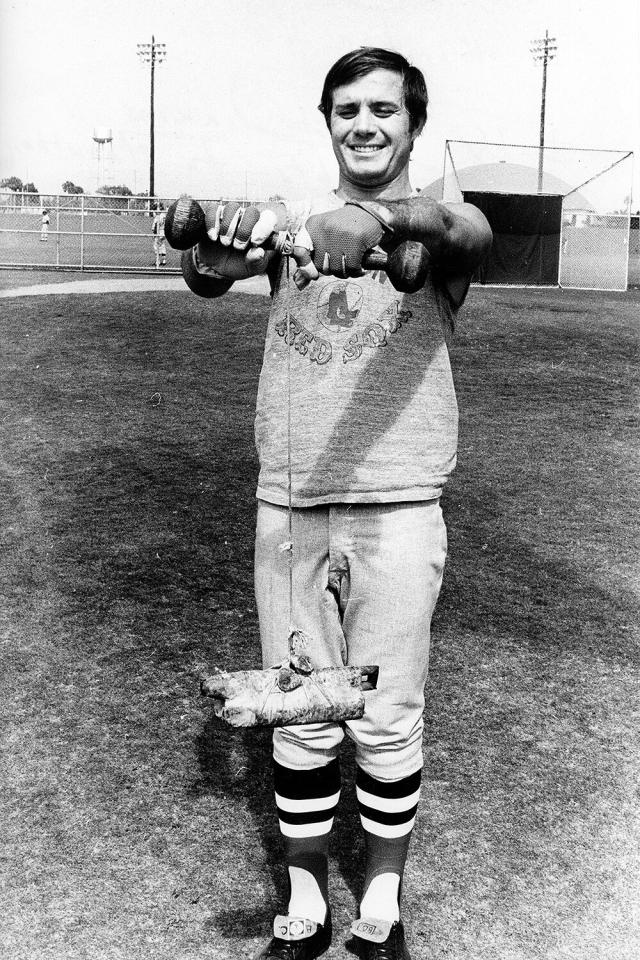 Boston Red Sox outfielder Tony Conigliaro in a Vintage Portrait