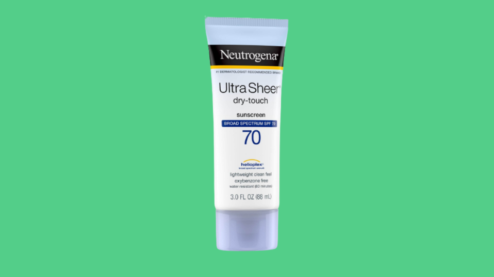 Protect your skin with a broad-SPF sunscreen.