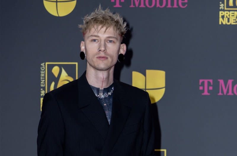 Machine Gun Kelly and Trippie Redd released "Lost Boys," a new song from their collaborative album "Genre: Sadboy." File Photo by Gary I Rothstein/UPI