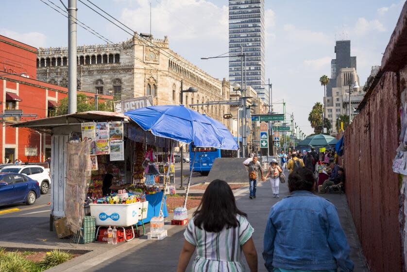 Scenes from Centro in Mexico City, Mexico.