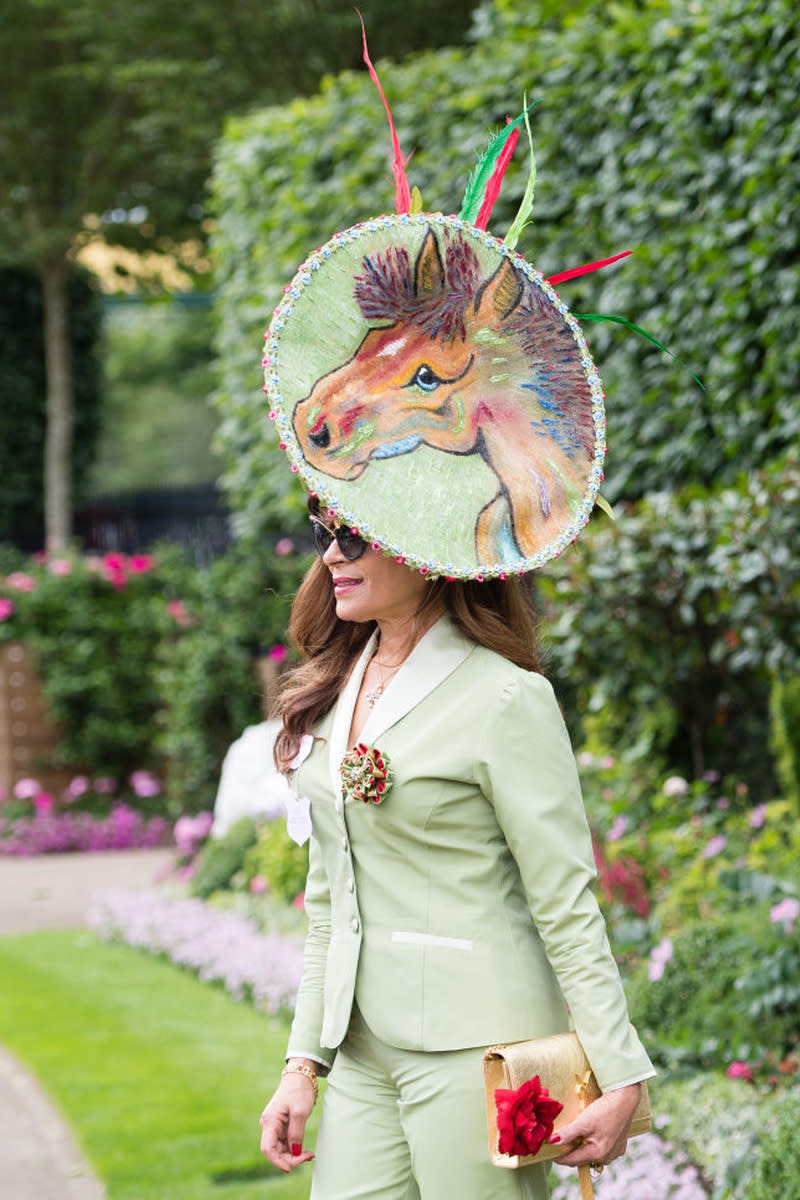 Extravagant und schräg: Die hutigsten Hüte beim diesjährigen Royal Ascot