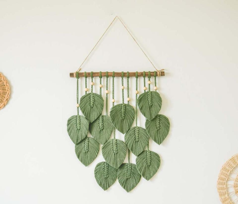 Black Friday Deals on Unique Home Decor Finds Option Falling Leaves Macrame