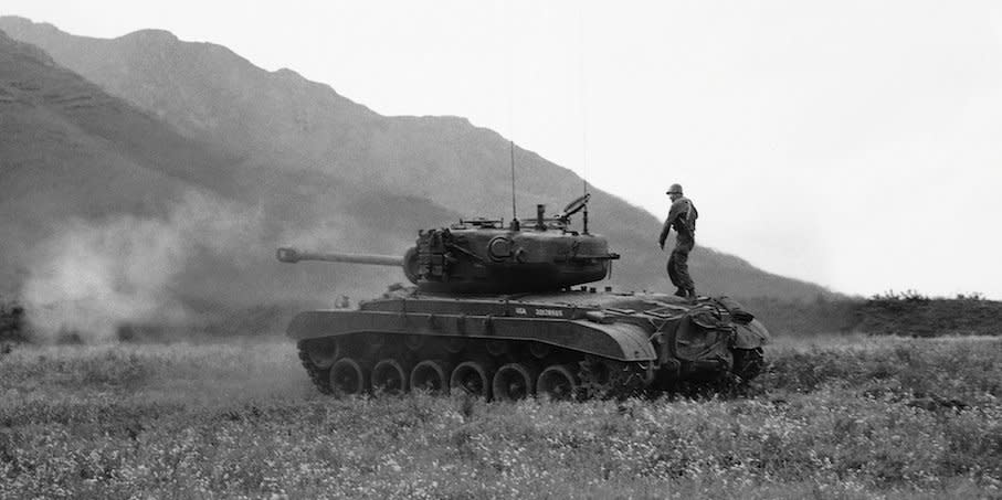 US Army M26 Pershing tank Korean War