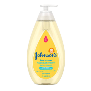 Johnson's Head-To-Toe Baby Body Wash and Hair Shampoo