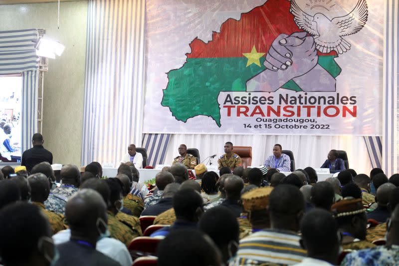 National talks to adopt a transitional charter and designate an interim president in Ouagadougou