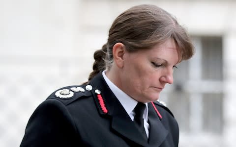 London Fire Brigade Commissioner Dany Cotton Dany Cotton - Credit: Gareth Fuller/PA