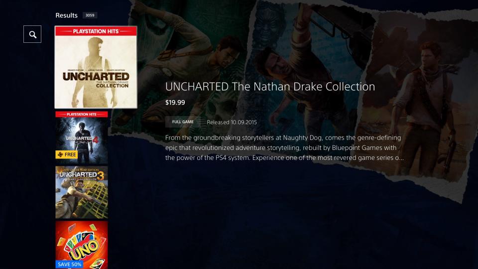 Uncharted: The Nathan Drake Collection (PlayStation Store)