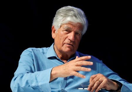 Maurice Levy, outgoing chief executive officer of Publicis Group SA, attends a conference at the Cannes Lions Festival in Cannes, France, June 23, 2017. REUTERS/Eric Gaillard
