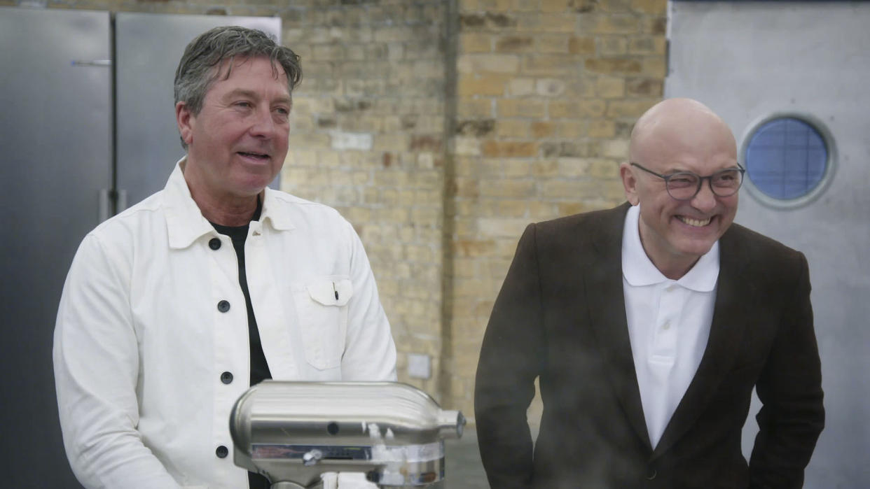  John Torode and Gregg Wallacee judge Celebrity MasterChef 