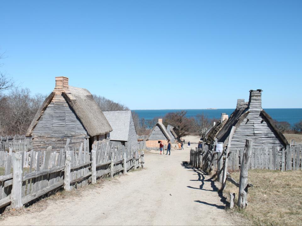 English Village at Plimoth Plantation (Lynn Houghton)