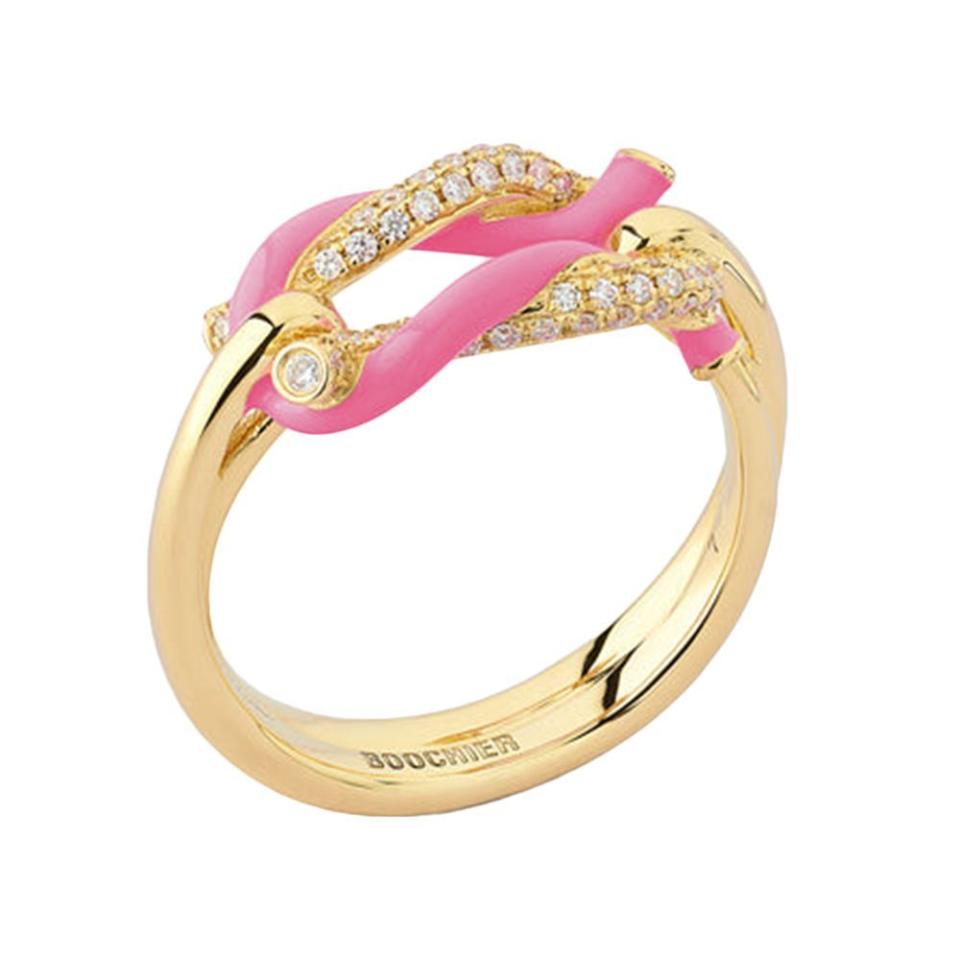 <p><a href="https://boochier.com/collections/fruit-hoops/products/hot-pink-fruit-hoops-buckle-ring?_pos=12&_fid=f3f9c1b2c&_ss=c" rel="nofollow noopener" target="_blank" data-ylk="slk:Shop Now;elm:context_link;itc:0;sec:content-canvas" class="link ">Shop Now</a></p><p>Hot Pink Fruit Hoops Buckle Ring</p><p>$2960.00</p><p>boochier.com</p>