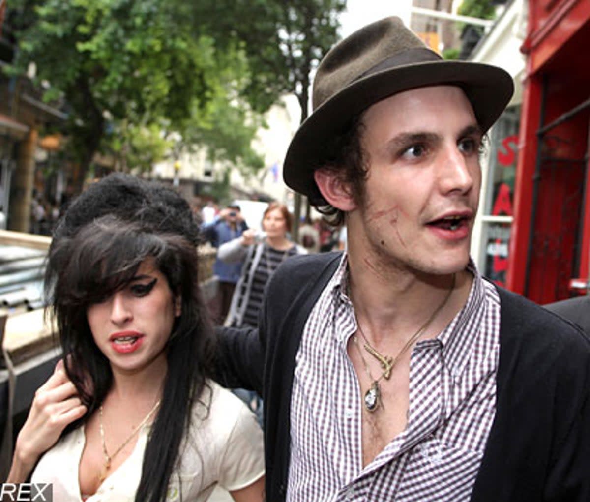 Kindred spirits: Amy Winehouse and Blake Fielder-Civil (Yui Mok / PA Wire)