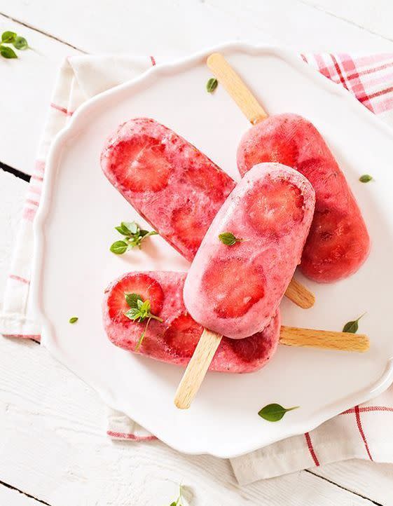 Popsicle au yaourt