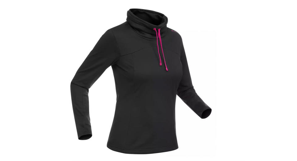 Women's Long Sleeved Warm Snow Hiking T-shirt