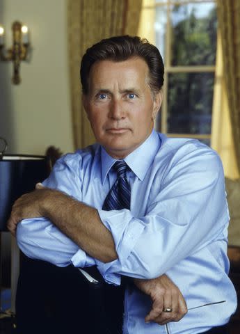 David Rose/NBC/NBCU Photo Bank via Getty Images Martin Sheen as 'The West Wing' character President Bartlet