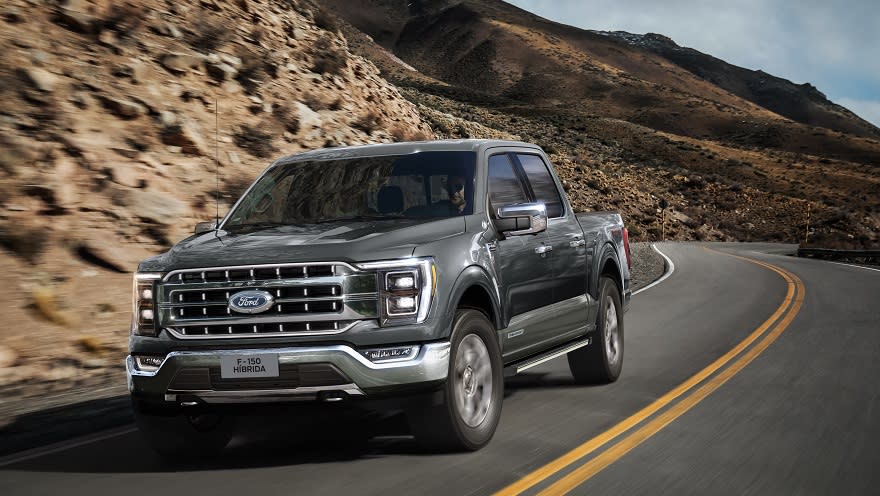 La Ford F-150 híbrida fue la primera en llegar al país con ese motor.