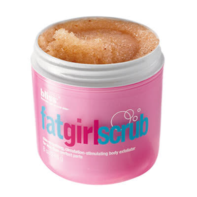 Bliss fatgirlscrub, $38, Blissworld.com