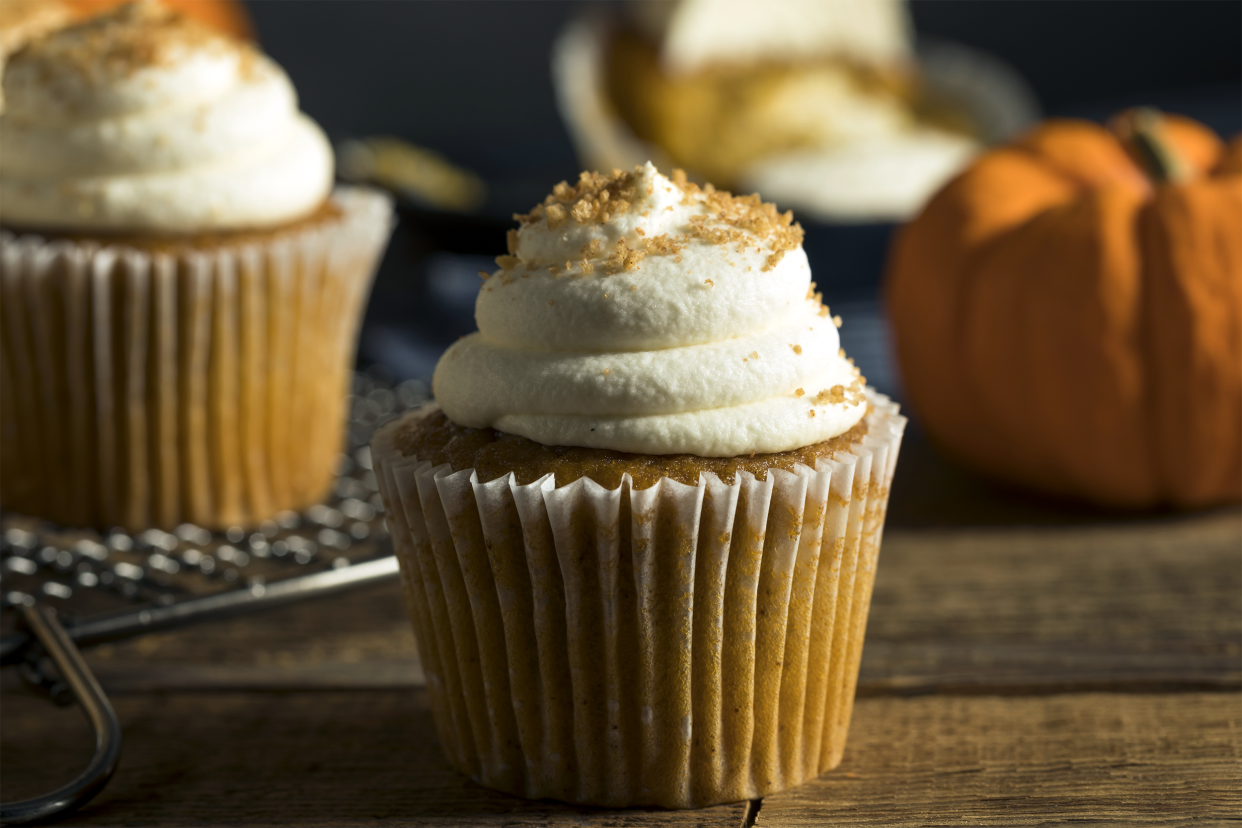 Pumpkin Pie Cupcakes