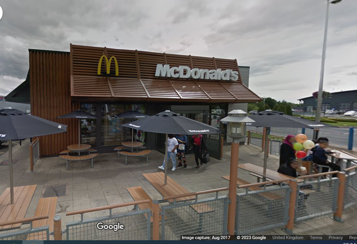 Birmingham's Star City branch of McDonald's (Google Maps)