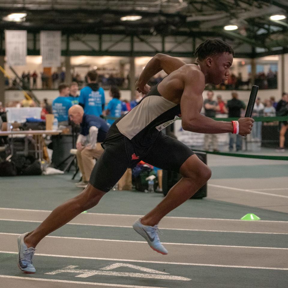 Winnebago's Supreme Muhammad has turned into one of the area's elite sprinters this season, and he already has two of the top times in the state in both the 100- and 200-meter dashes.