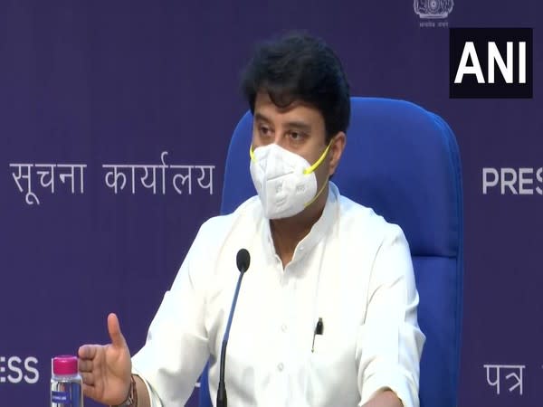 Union Civil Aviation Minister Jyotiraditya Scindia (photo/ANI)