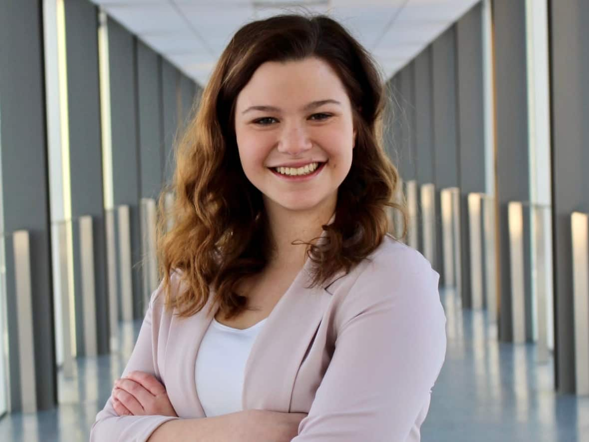 University of Waterloo biology graduate Katie Walker, 24, begins her medical degree at University of Illinois Chicago next month, after failing to get into med schools in Ontario. (Submitted by Katie Walker - image credit)