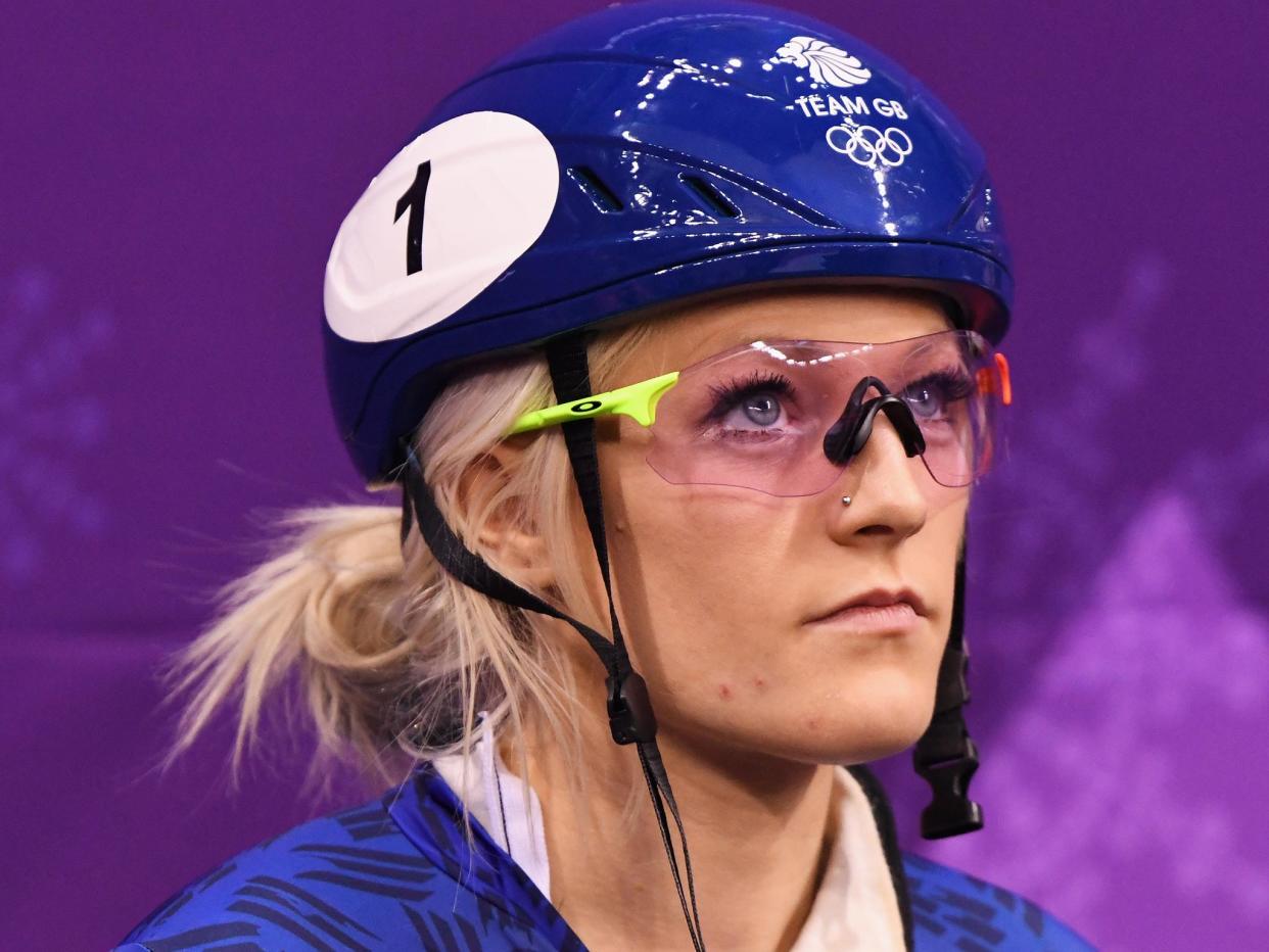 Elise Christie has criticised online trolls who have sent her abusive messages: Getty