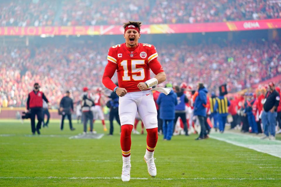 Patrick Mahomes and the Chiefs are headed to their third consecutive Super Bowl.
