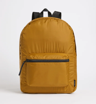 The Wheels-Up Packable Rucksack in Brown