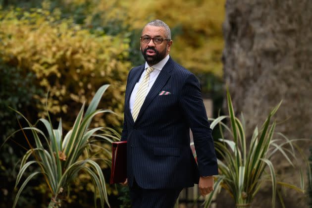 James Cleverly became home secretary in last week's reshuffle.