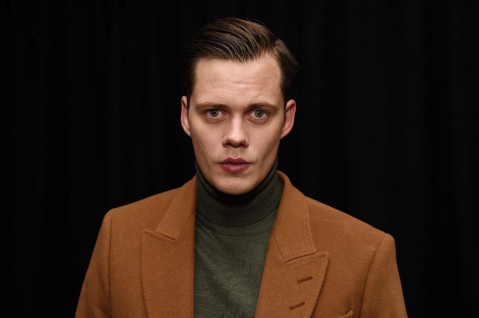 Bill Skarsgård is no Brandon Lee, fans have decided. Getty Images for Acura