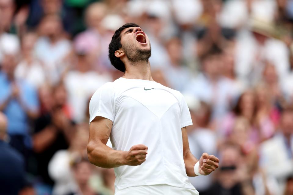 Carlos Alcaraz is through to the fourth round (Getty Images)