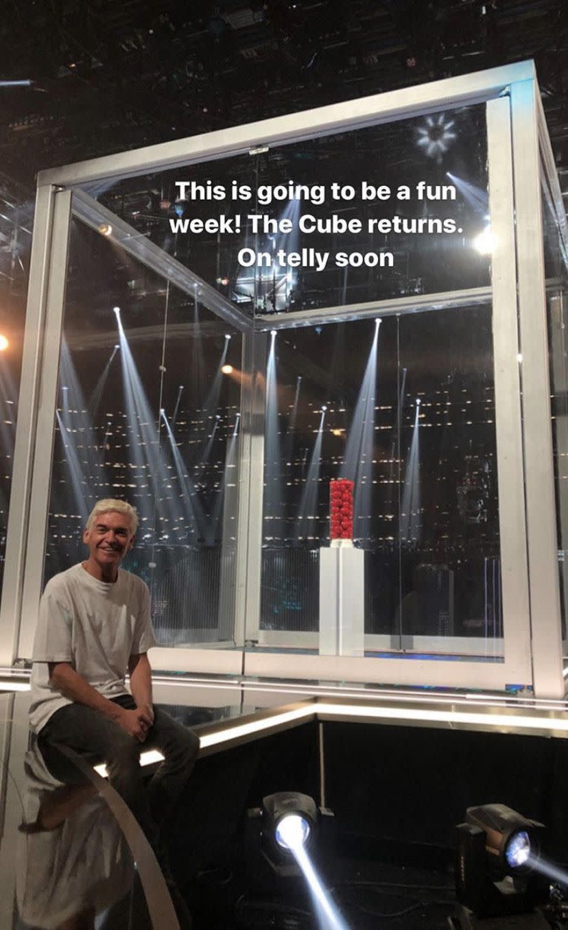 Photo credit: Phillip Schofield - Instagram