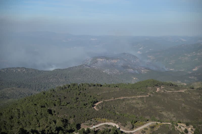 Wildfires in Spain