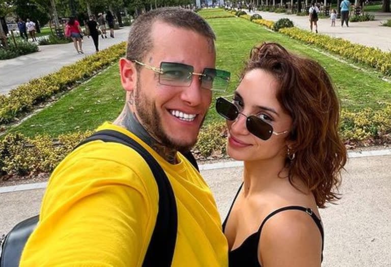 Alex Caniggia y Melody Luz se conocieron en el reality de El Hotel de los Famosos (Foto: Instagram)