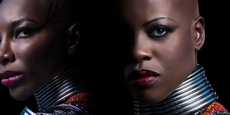 Aneka and Ayo in Black Panther: Wakanda Forever