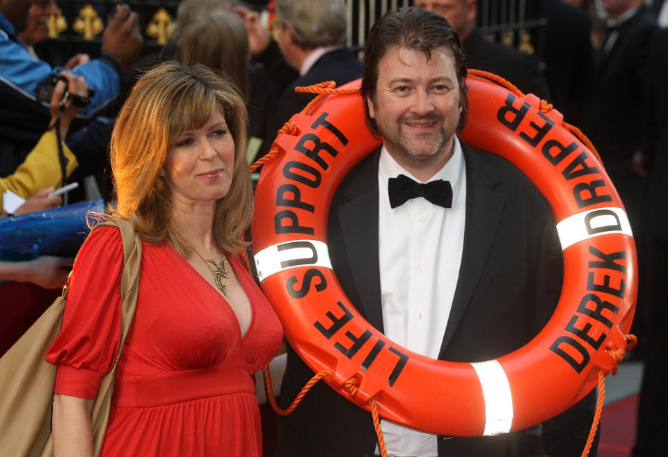 Kate Garraway and Derek Draper pictured together in London in 2009