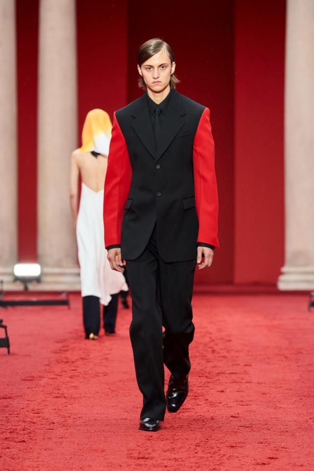 In Milan, Ferragamo's Maximilian Davis woos the red carpet with