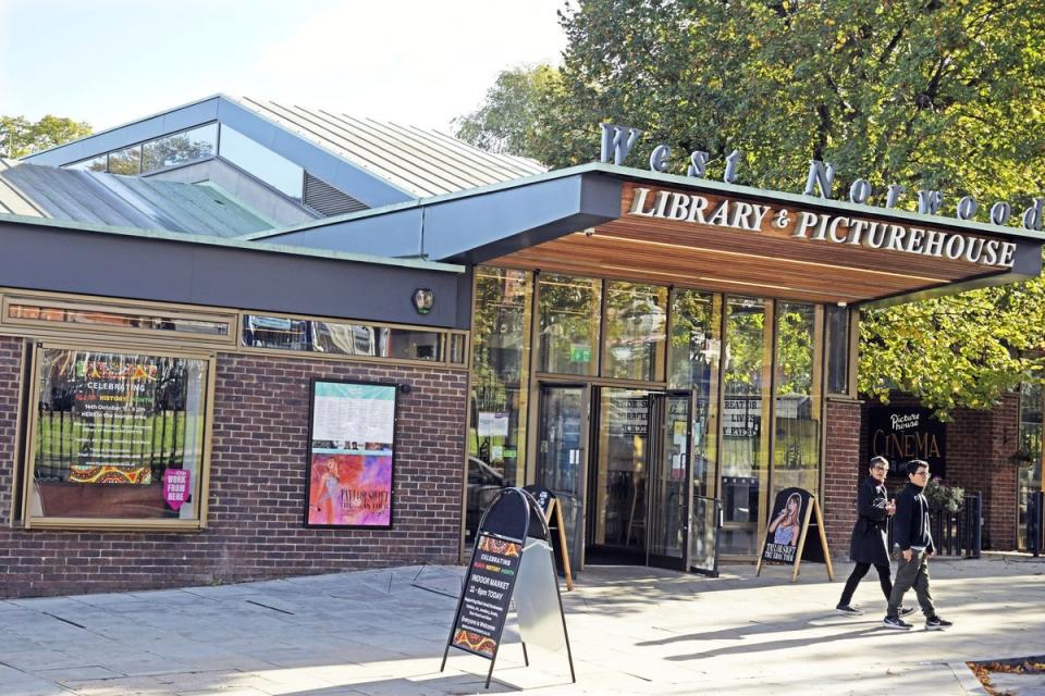 West Norwood Library has its own cinema attached (Daniel Lynch)