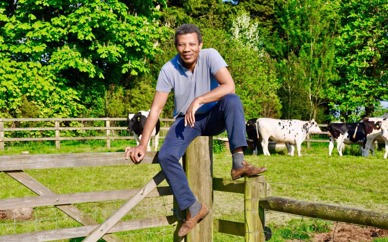 Wilfred Emmanuel-Jones bought his farm in Devon in 1997