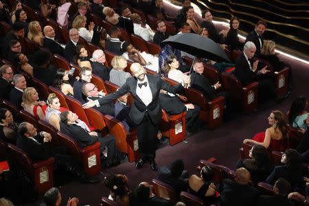 91st Academy Awards - Oscars Show - Hollywood, Los Angeles, California, U.S., February 24, 2019. Keegan Michael Key announces the Mary Poppins performance. REUTERS/Mike Blake