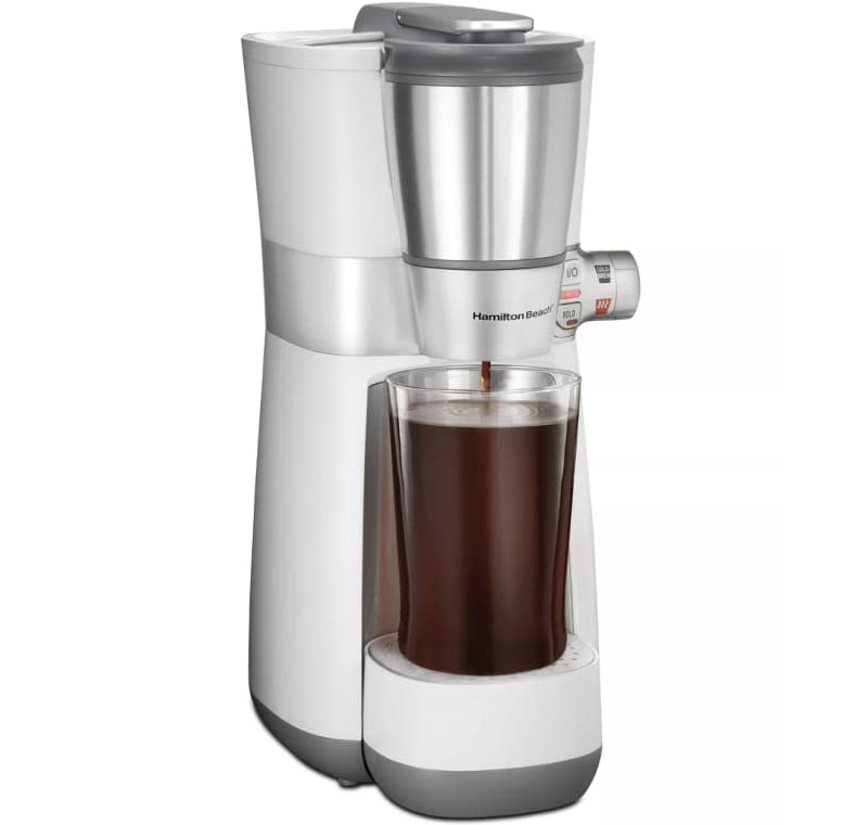Hamilton Beach Convenient Craft Single-Serve Rapid Cold Brew & Hot Coffee Maker